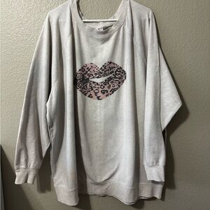 Wildfox Light Gray Sweatshirt